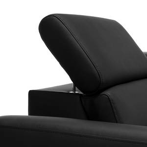 Fauteuil Black Rock kunstleer - Zwart