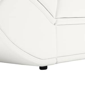 Fauteuil Black Rock Imitation cuir - Blanc