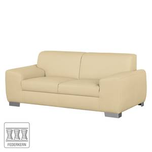 Sofa Bollon (2-Sitzer) Kunstleder Warmes Beige