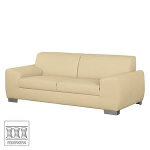 Sofa Bollon (3-Sitzer) Kunstleder Warmes Beige