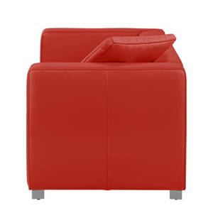 Sofa Bolsena I (2,5-Sitzer) Echtleder - Rot