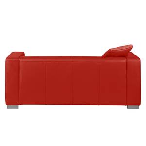 Sofa Bolsena I (2,5-Sitzer) Echtleder - Rot