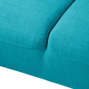 Canapé Bora II (2,5 places) Tissu Tissu Anda II : Turquoise