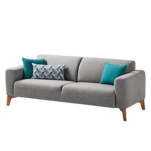 Sofa Bora II (3 Sitzer) Webstoff Webstoff Milan: Hellgrau