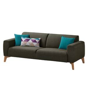 Sofa Bora II (3 Sitzer) Webstoff Webstoff Saia: Schwarz-Braun