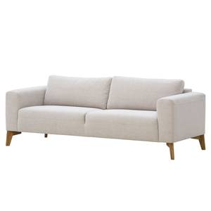 Sofa Bora (3-Sitzer) Webstoff Webstoff Saia: Beige - Eiche