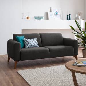 Sofa Bora II (2,5 Sitzer) Webstoff Webstoff Milan: Anthrazit