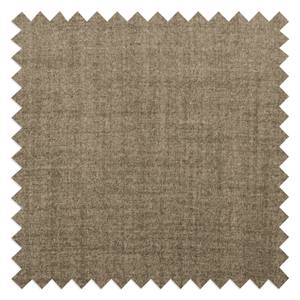 Canapé Bora II (2,5 places) Tissu Tissu Milan : Gris-Marron