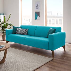 Sofa Bora II (3 Sitzer) Webstoff Webstoff Anda II: Türkis