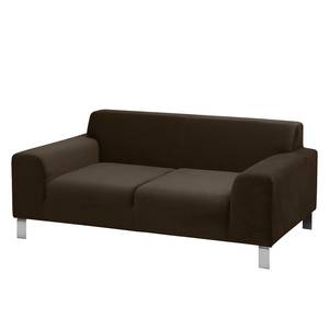 Sofa Bordon (2-Sitzer) Samt Bisonbraun