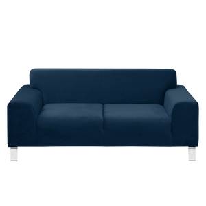 Sofa Bordon (2-Sitzer) Samt Dunkelblau