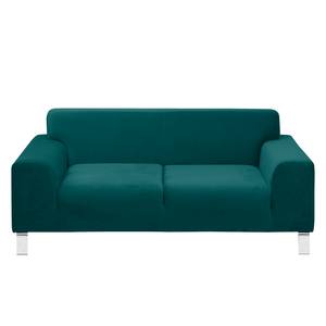 Sofa Bordon (2-Sitzer) Samt Petrol