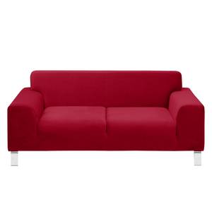 Sofa Bordon (2-Sitzer) Samt Rot