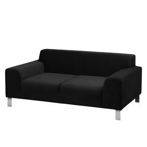 Sofa Bordon (2-Sitzer) Samt Schwarz