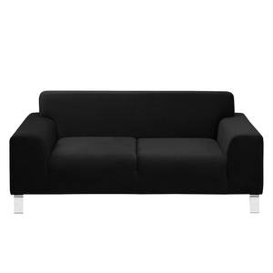 Sofa Bordon (2-Sitzer) Samt Schwarz