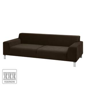 Sofa Bordon (3-Sitzer) Samt Bisonbraun