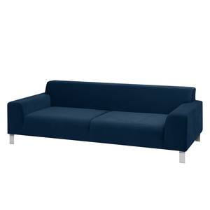 Sofa Bordon (3-Sitzer) Samt Dunkelblau