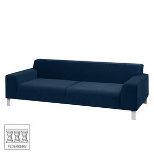 Sofa Bordon (3-Sitzer) Samt Dunkelblau