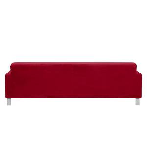 Sofa Bordon (3-Sitzer) Samt Rot