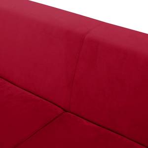 Sofa Bordon (3-Sitzer) Samt Rot