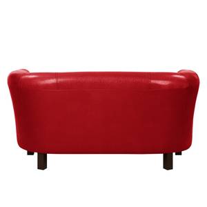 Sofa Bovalino (2-Sitzer) Kunstleder Rot