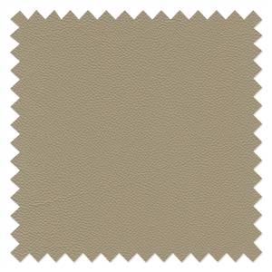 Canapé Bradley (2,5 places) Cuir véritable beige - Appui-tête réglable