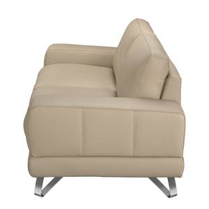 Sofa Bradley (3-Sitzer) Echtleder Beige Keine Funktion