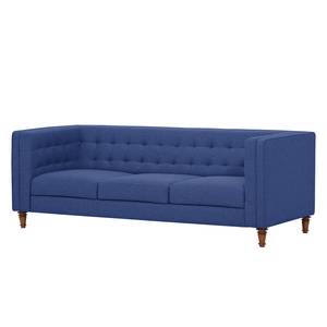 Sofa Buckingham (3-Sitzer) Webstoff Stoff Ramira: Blau