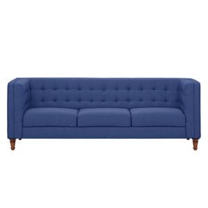 Sofa Buckingham (3-Sitzer) Webstoff Stoff Ramira: Blau