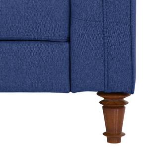 Sofa Buckingham (3-Sitzer) Webstoff Stoff Ramira: Blau