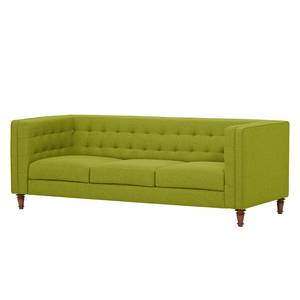 Sofa Buckingham (3-Sitzer) Webstoff Stoff Ramira: Limette