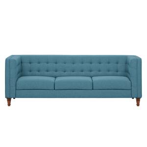 Sofa Buckingham (3-Sitzer) Webstoff Stoff Ramira: Türkis