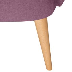 2-Sitzer Sofa Bumberry mit Armlehnen Webstoff Hanabi: Mauve