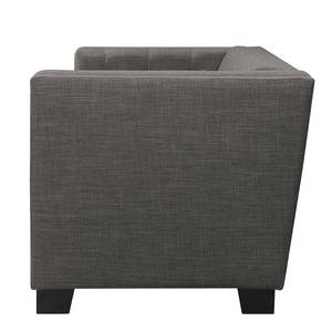 Sofa Burford (2-Sitzer) Webstoff - Grau