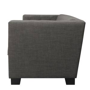 Sofa Burford (3-Sitzer) Webstoff - Grau