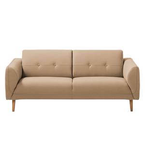 Sofa Cala (2,5-Sitzer) Strukturstoff Webstoff Osta: Cappuccino - Beige