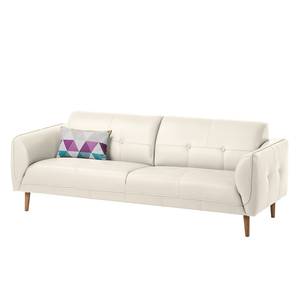 Sofa Cala (3-Sitzer) Echtleder Echtleder Neka: Creme - Beige