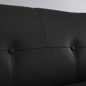 Sofa Cala (3-Sitzer) Echtleder Echtleder Neka: Schwarz - Beige