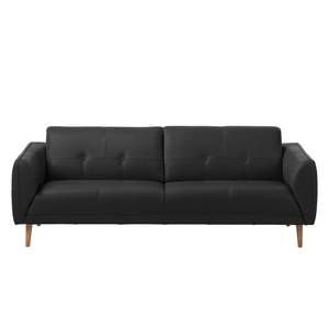 Sofa Cala (3-Sitzer) Echtleder Echtleder Neka: Schwarz - Beige