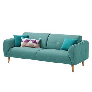 Sofa Cala (3-Sitzer) Webstoff Webstoff Osta: Petrol - Beige