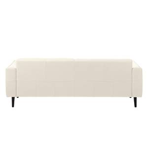 Sofa Cala (3-Sitzer) Echtleder Echtleder Neka: Creme - Schwarz