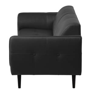 Sofa Cala (3-Sitzer) Echtleder Echtleder Neka: Schwarz - Schwarz