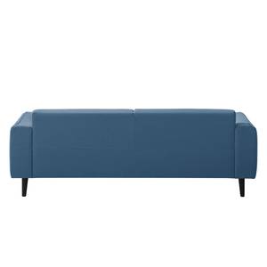 Sofa Cala (3-Sitzer) Webstoff Webstoff Osta: Dunkelblau - Schwarz