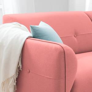 Canapé Cala (3 places) Tissu Osta: Corail - Beige