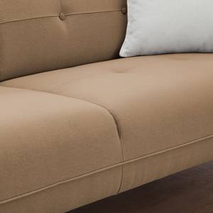 Sofa Cala (3-Sitzer) Webstoff Webstoff Osta: Cappuccino - Schwarz