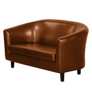 Sofa Caledon (2-Sitzer) Kunstleder Braun