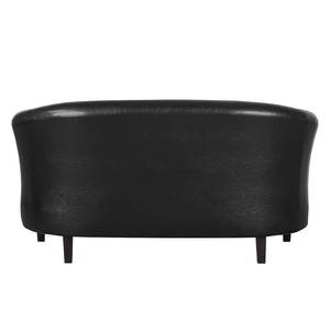 Sofa Caledon (2-Sitzer) Kunstleder Schwarz