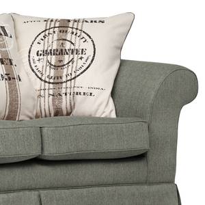 Sofa Campagne (2-Sitzer) Webstoff Grau