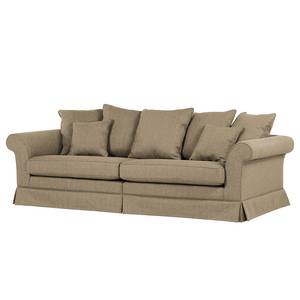 Sofa Campagne (3-Sitzer) Webstoff Muskat