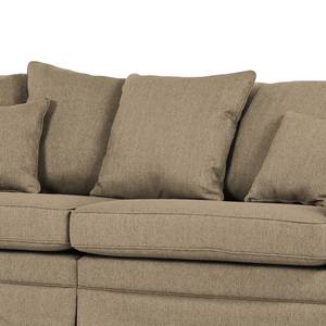 Sofa Campagne (3-Sitzer) Webstoff Muskat